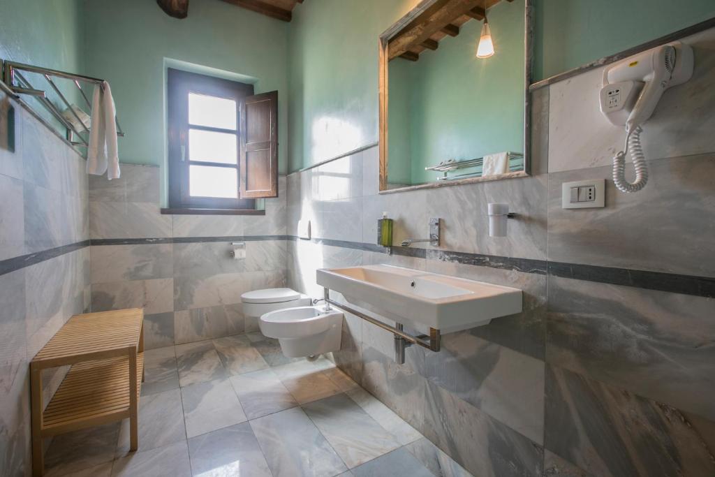 Kúpeľňa v ubytovaní Spa Resort Fonte Alla Lepre