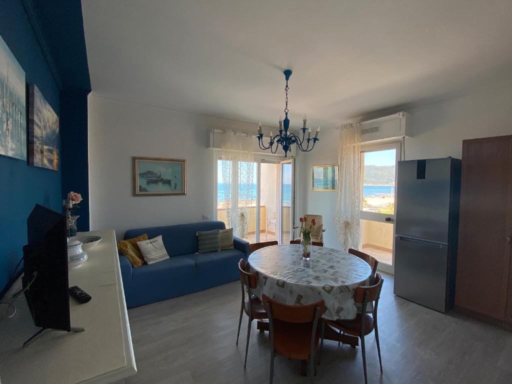 Χώρος καθιστικού στο Casa Bea Marinella