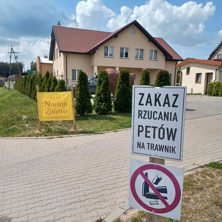 Noclegi Zalewo - Double Room With Private Bathroom
