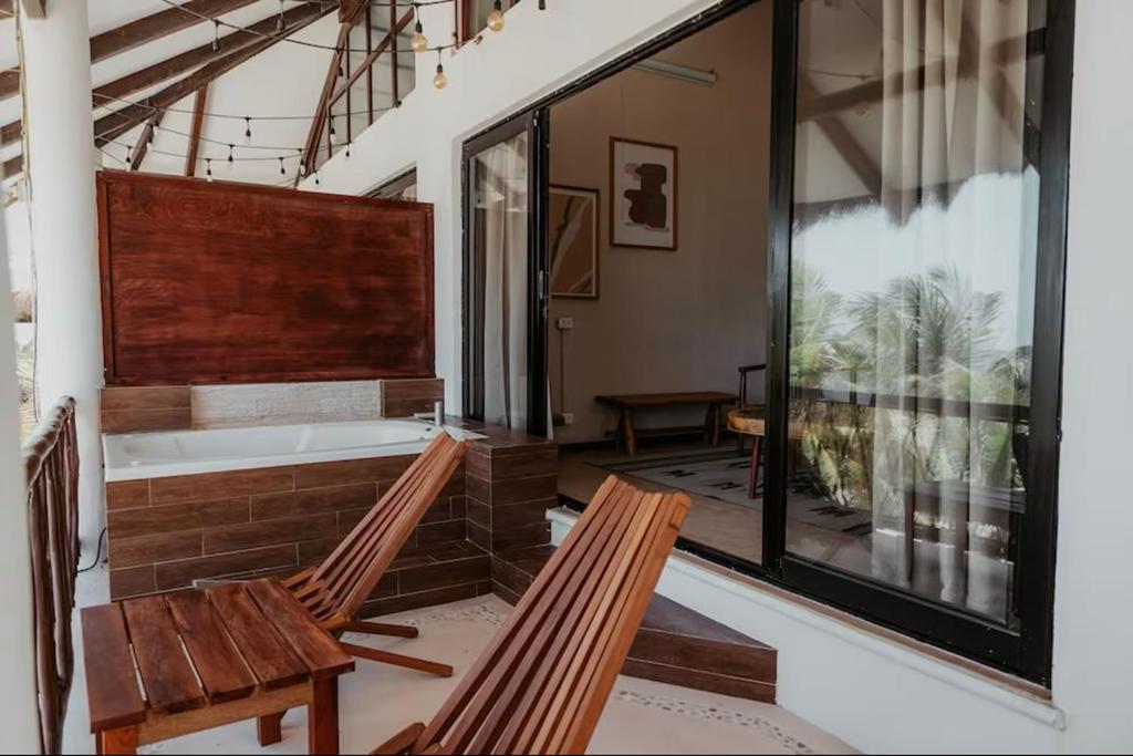 Posezení v ubytování Mia Tulum Beachfront Resort - Ocean View Suites and Beach Club