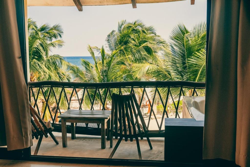 Balkón nebo terasa v ubytování Mia Tulum Beachfront Resort - Ocean View Suites and Beach Club