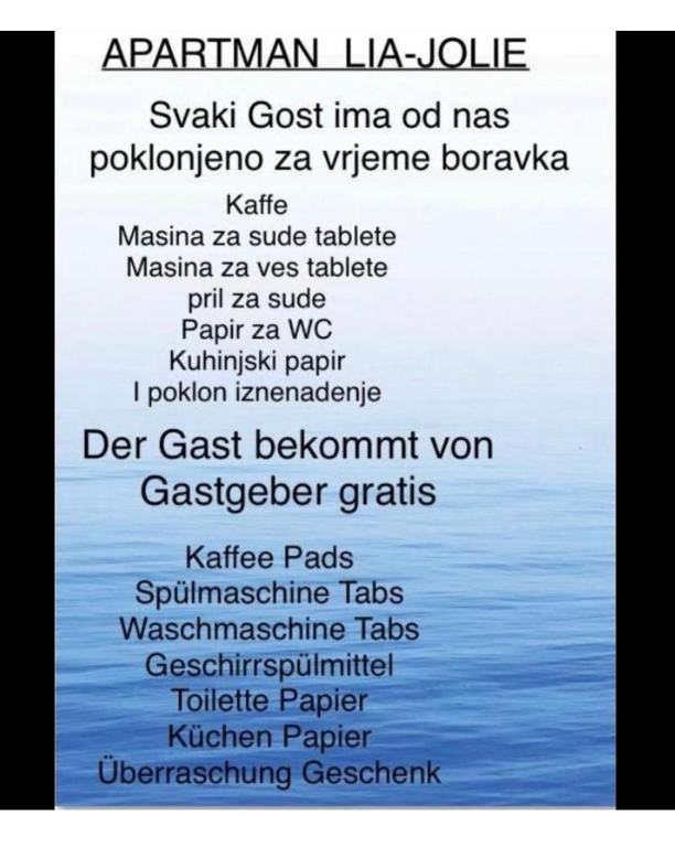 Zdjęcie z galerii obiektu Apartments Lia-Jolie w mieście Umag