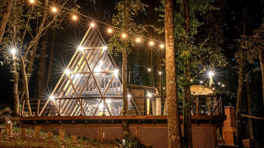 Zahrada ubytování Cabaña de los Titos