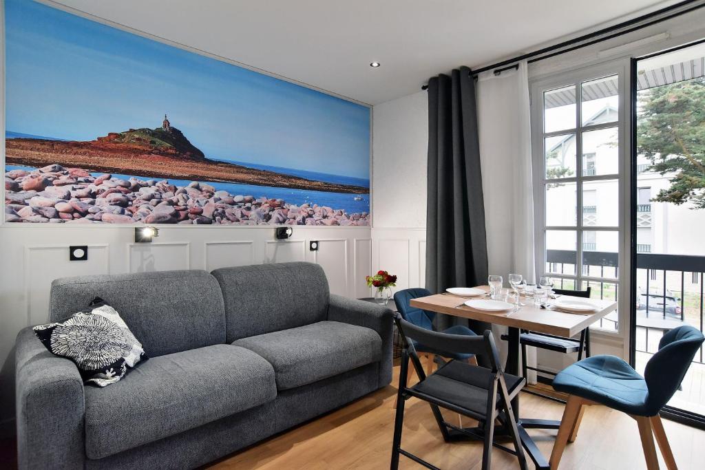 Posezení v ubytování Julie 15 - A 200m de la plage