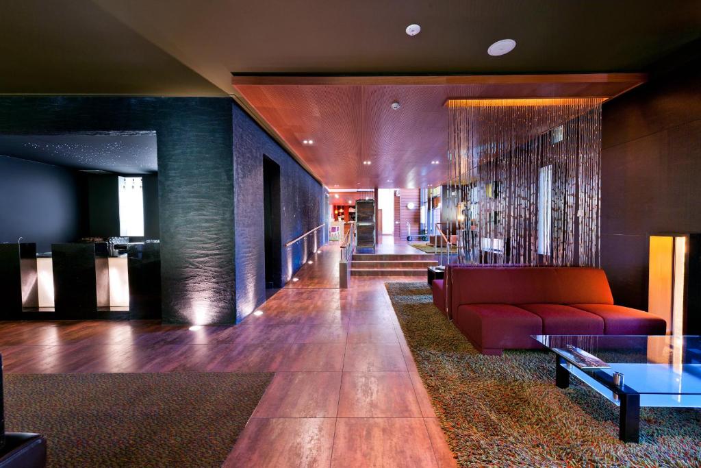 Posezení v ubytování Legacy Te Waonui Hotel Franz Josef