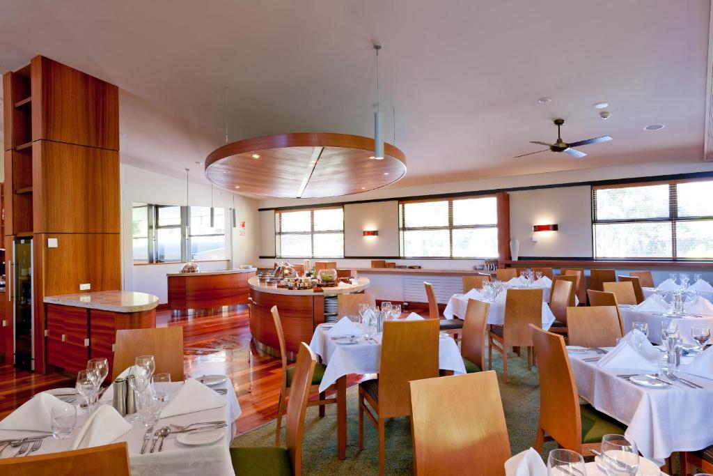Restaurace v ubytování Legacy Te Waonui Hotel Franz Josef