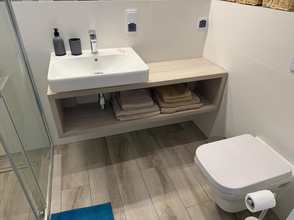 Koupelna v ubytování Studio 19 w obiekcie Platinum Rewal