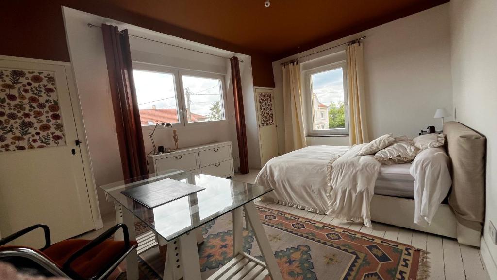 Istumisnurk majutusasutuses La Suite de la Villa