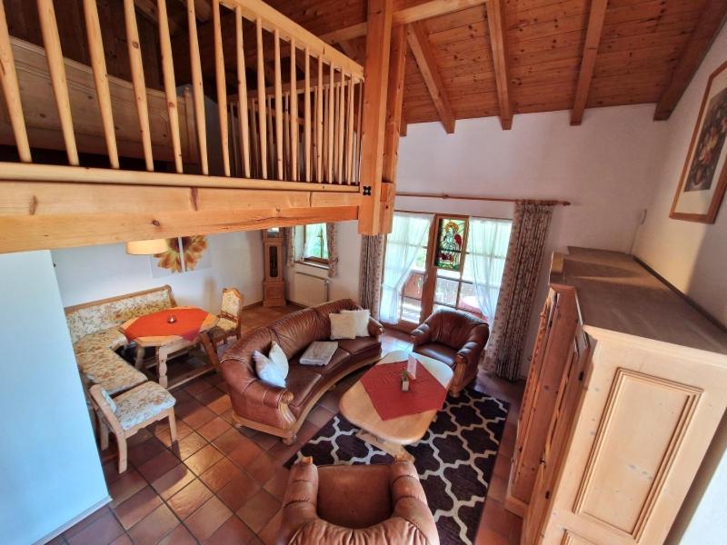 Posezení v ubytování Appartements am Taubensee