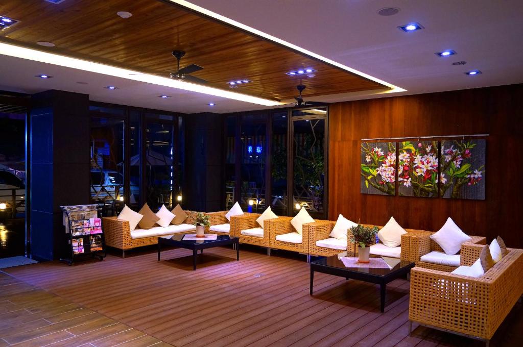 Posezení v ubytování Lealea Garden Hotels - Sun Lake