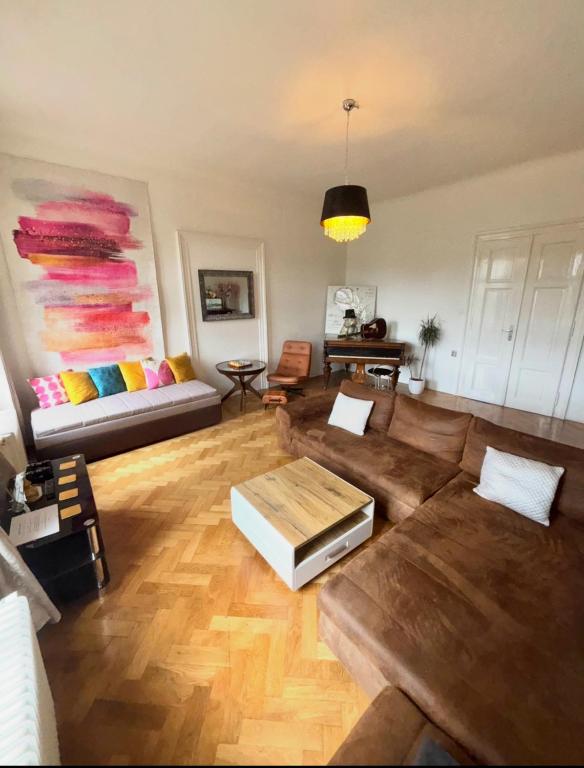 Posedenie v ubytovaní Wenceslas square apartment 150 m2