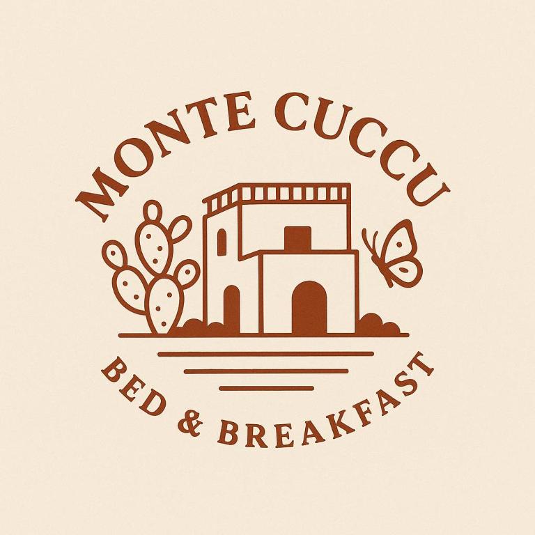 Un logotipo para un restaurante marroquí de desayunos. en Monte Cuccu Bed &amp; Breakfast, en Cerfignano