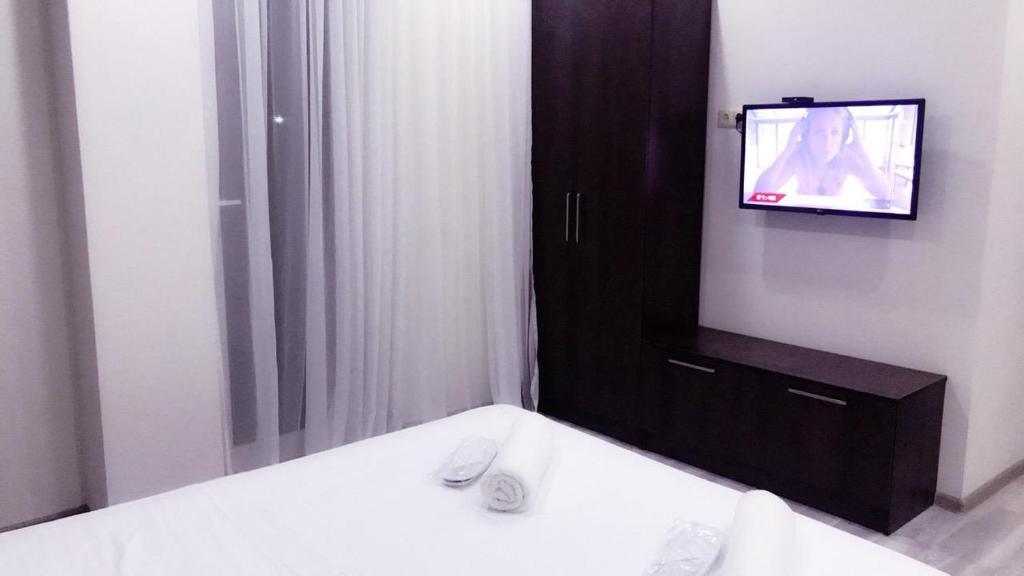 Letto o letti in una camera di Wonderland