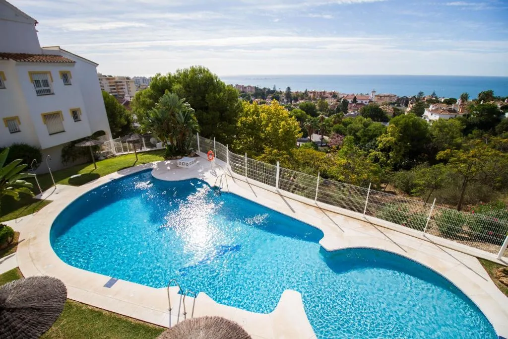 Apartamento con 3 piscinas vistas al Mar, Málaga, Spania