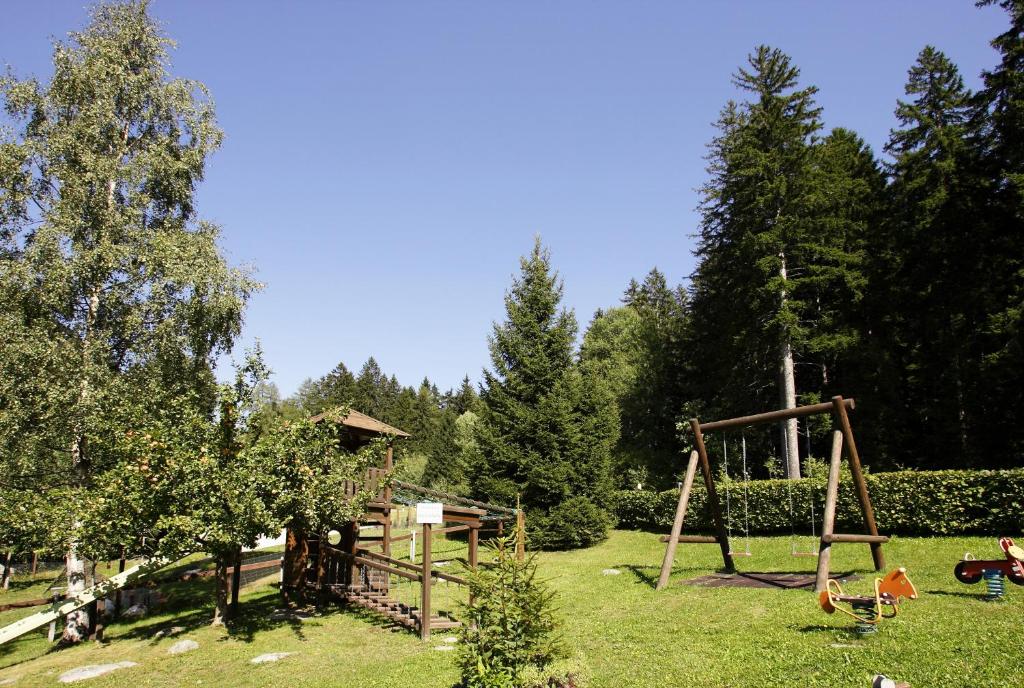 Zahrada ubytování B&B Pranzaira