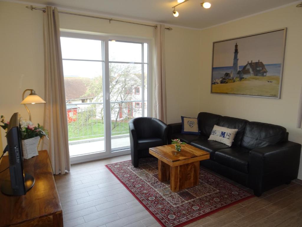 Χώρος καθιστικού στο Villa Rerik Ferienwohnung 6