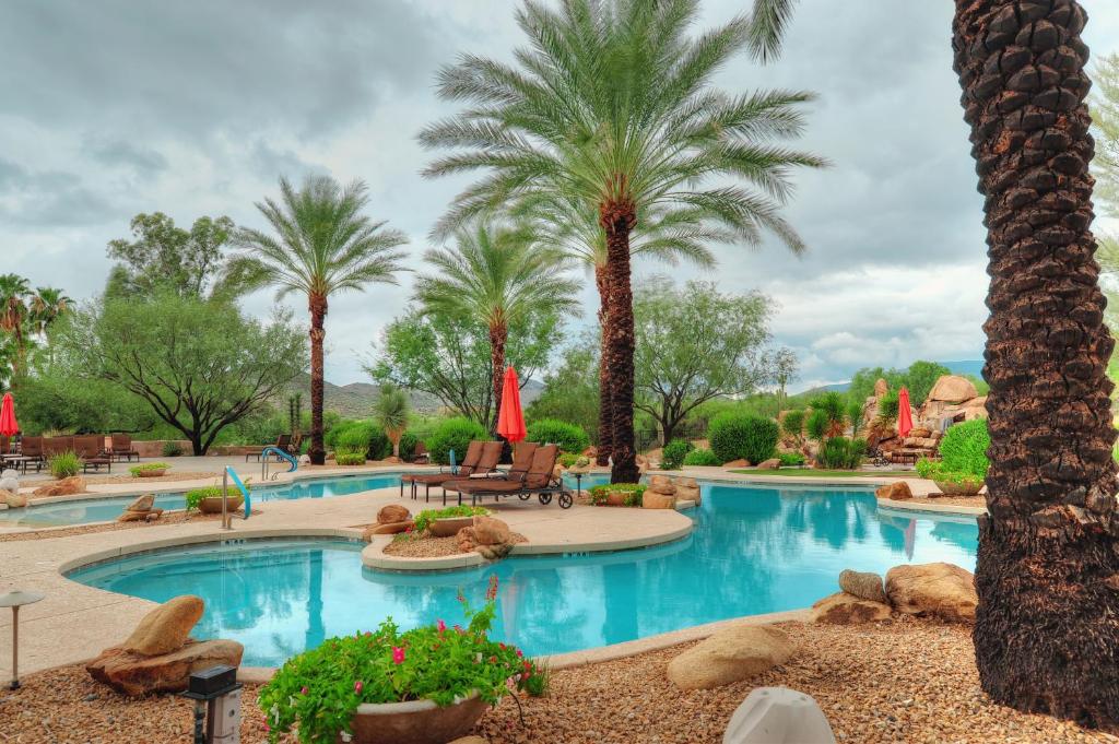 Bazén v ubytování Hilton Vacation Club Rancho Manana nebo v jeho okolí