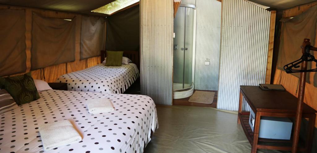 Wildebeest Eco Camp - Family Room With Garden View