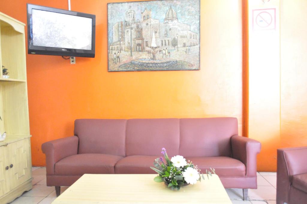 Posezení v ubytování Hotel Viena