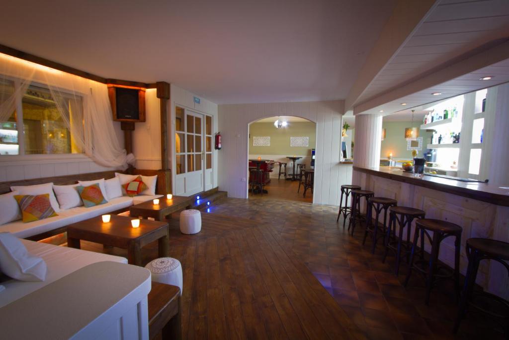 Posezení v ubytování Hotel Salomé
