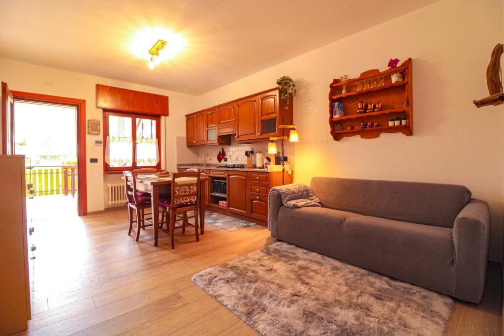 Dapur atau dapur kecil di Marmarole Apartment