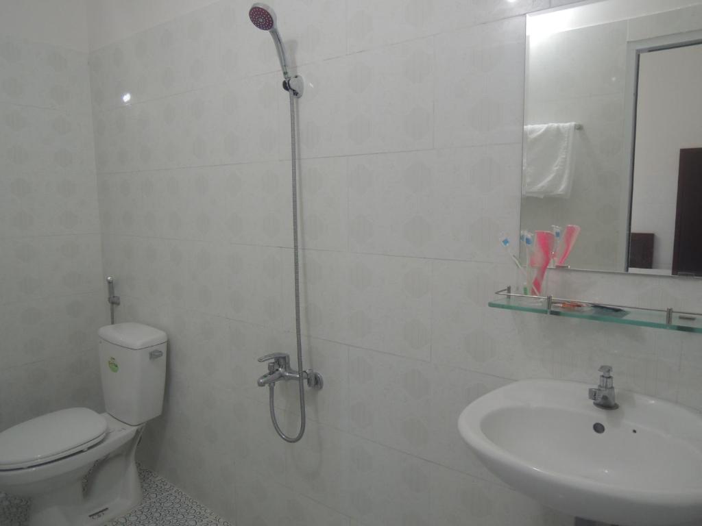 Koupelna v ubytování Hoa Sua Motel