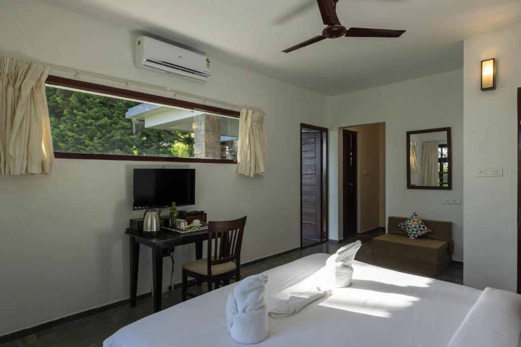 Avadale Munnar (Stag Groups Not Allowed)客房内的一张或多张床位