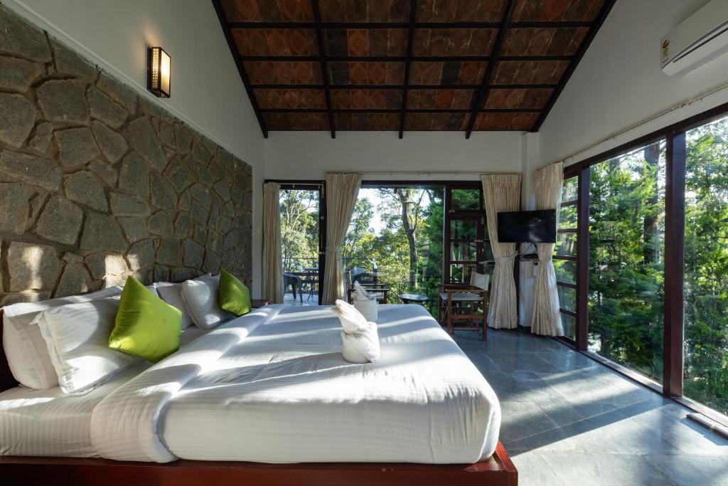 Avadale Munnar (Stag Groups Not Allowed)客房内的一张或多张床位