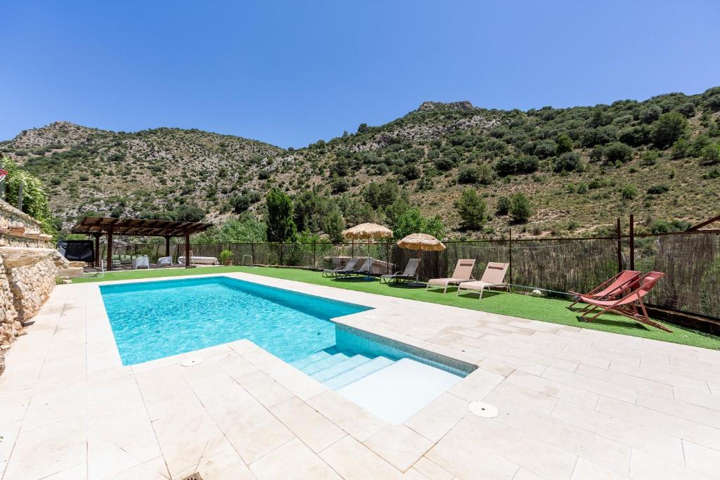 Γενική θέα στο βουνό ή θέα στο βουνό από  αυτή η εξοχική κατοικία