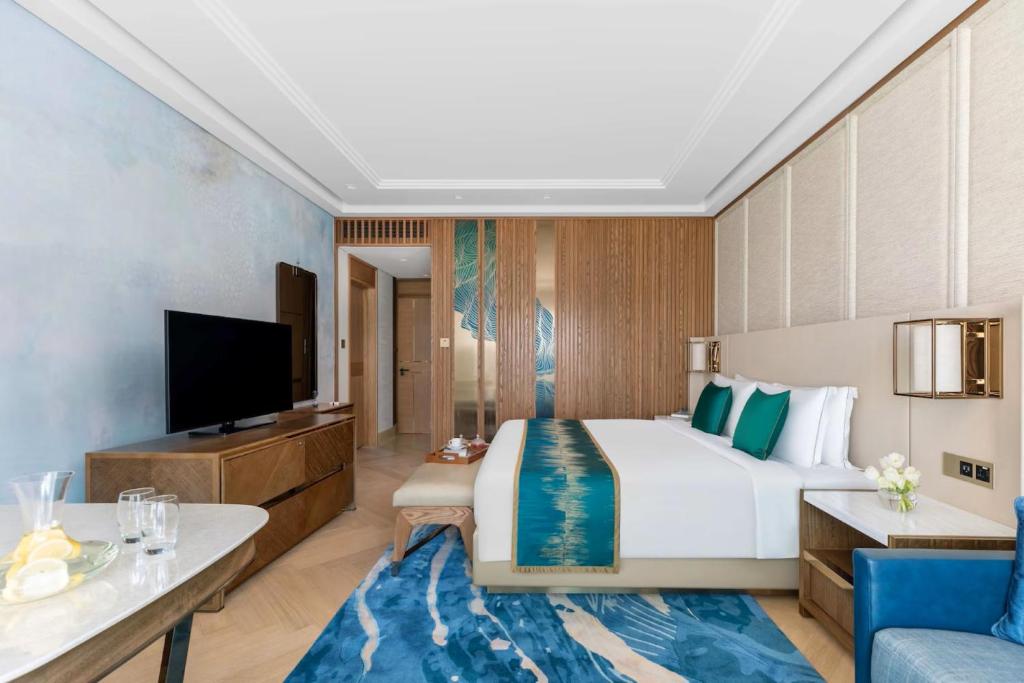 TV a/nebo společenská místnost v ubytování hotel julee