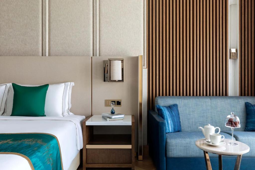 Postel nebo postele na pokoji v ubytování hotel julee