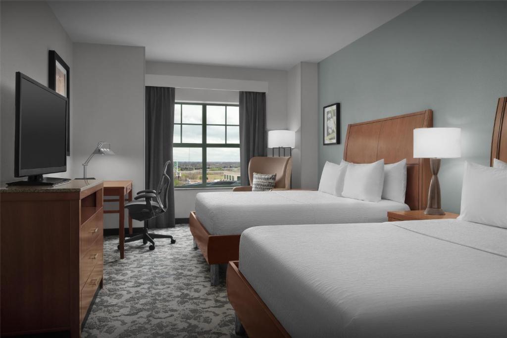 Hilton Garden Inn Oklahoma City/Bricktown - Habitación Deluxe Con Dos Camas Queen Y Vistas