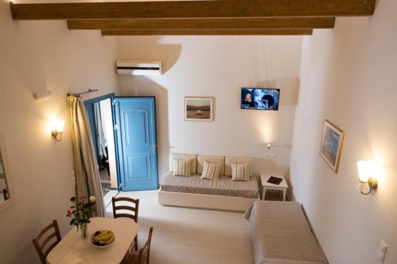Posezení v ubytování Captain's House Hotel Suites & Apartments