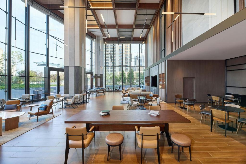Restaurace v ubytování Four Points by Sheraton Rizhao