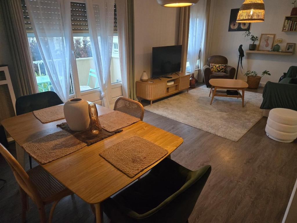 Μια τηλεόραση ή/και κέντρο ψυχαγωγίας στο Le Refuge de Céline - Proche Paris-La Défense