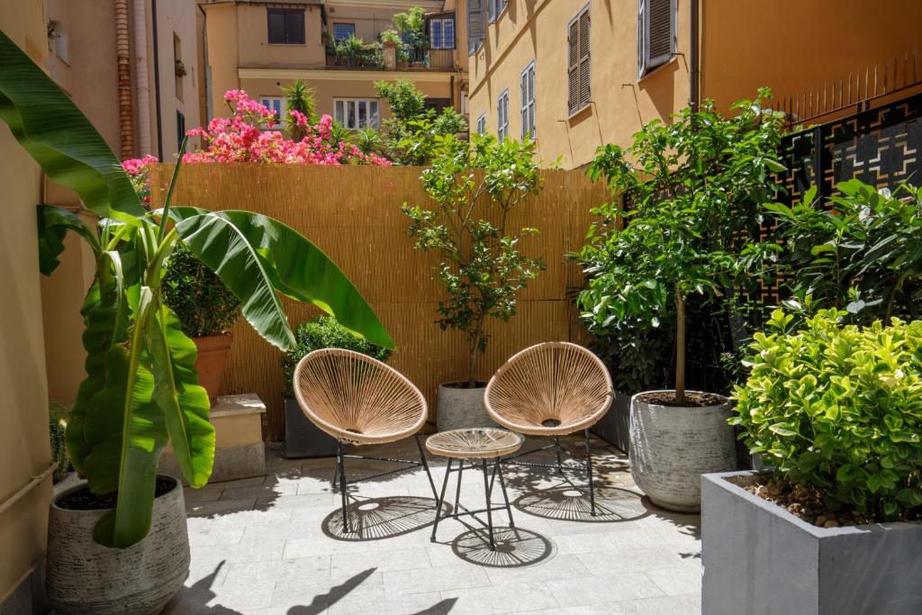 Zahrada ubytování Condotti Boutique Hotel