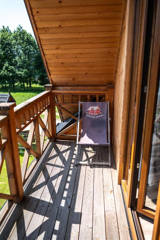 Balkón alebo terasa v ubytovaní DOMEK POD LIMBAMI IV