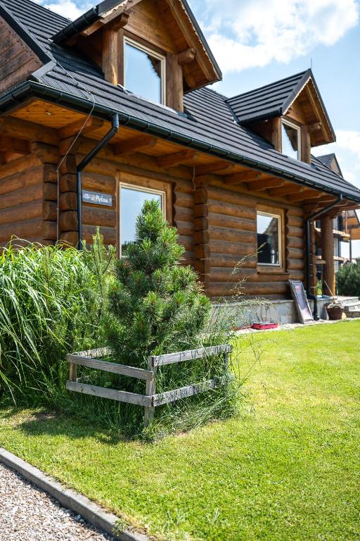 Vonkajšia záhrada v ubytovaní Domek pod Limbami