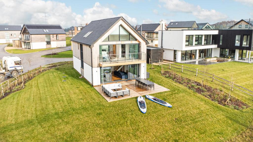 En have udenfor Lakeview Lodge BR09 Silverlake Dorset