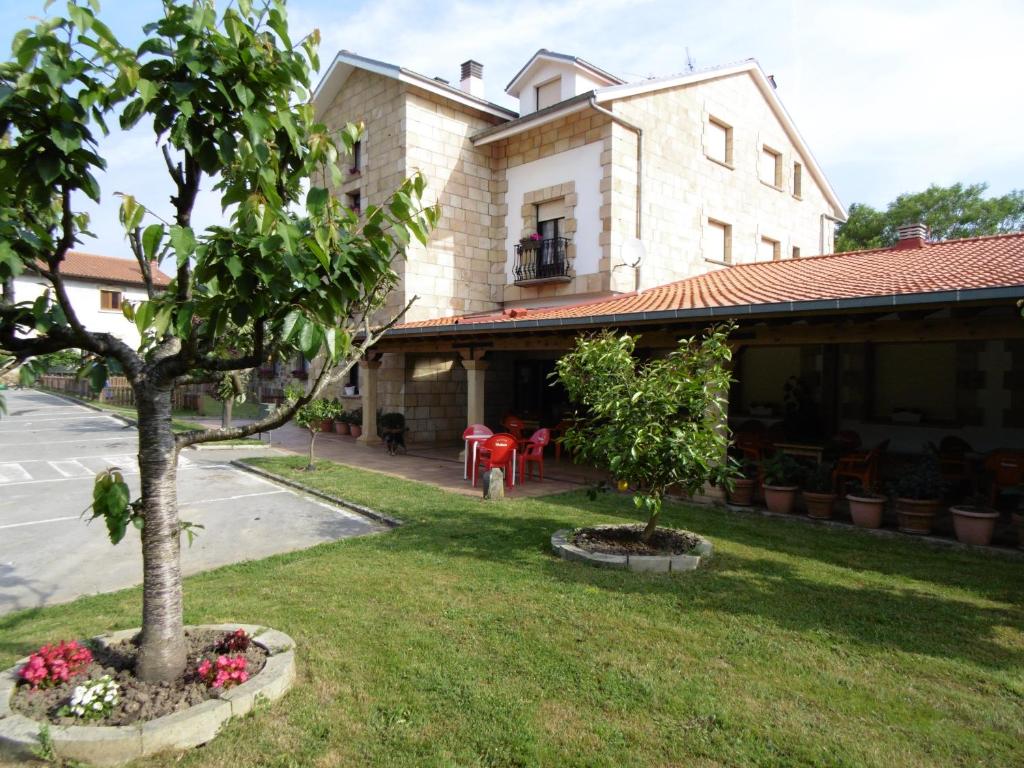 Vonkajšia záhrada v ubytovaní Posada Casa de Julia