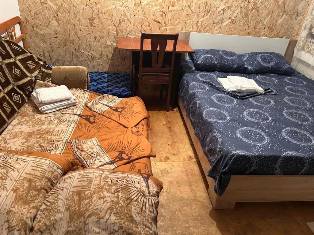 Postel nebo postele na pokoji v ubytování Lena home