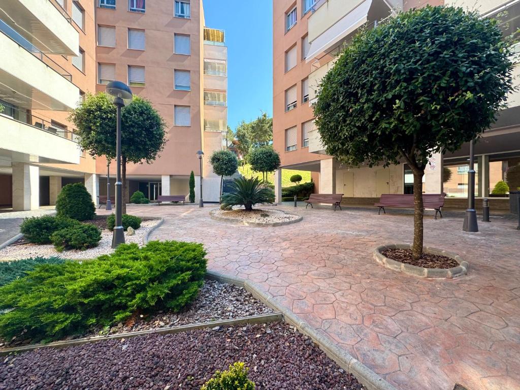 En have udenfor Santa Clotilde Family Apartment