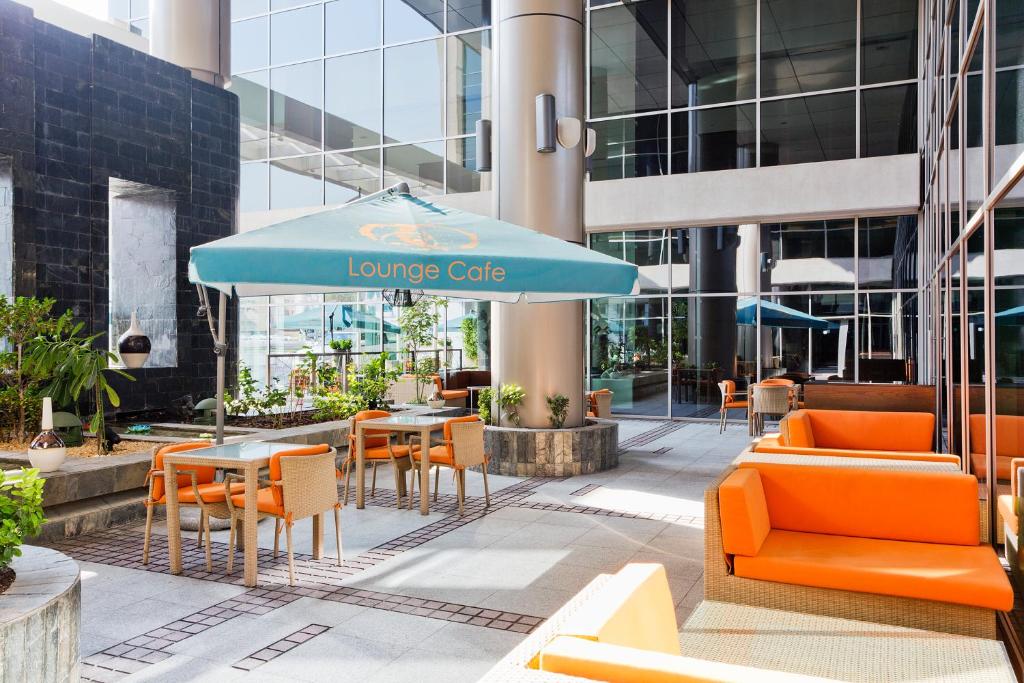 Posezení v ubytování ibis Dubai Al Rigga