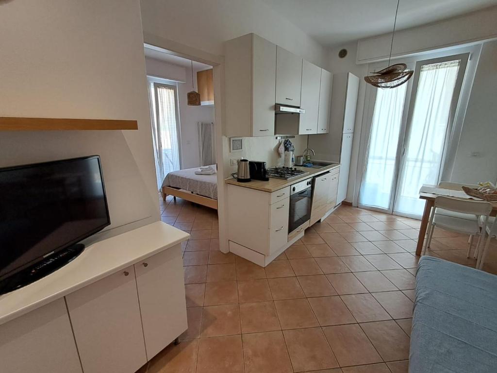 Køkken eller tekøkken på Le Dune