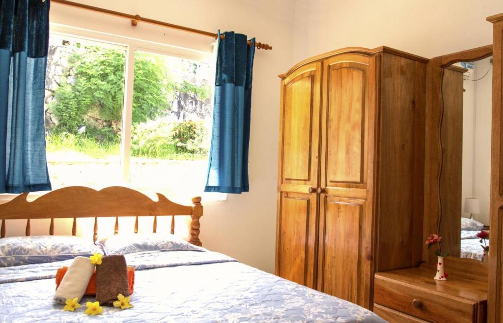 Postel nebo postele na pokoji v ubytování Haus Megan