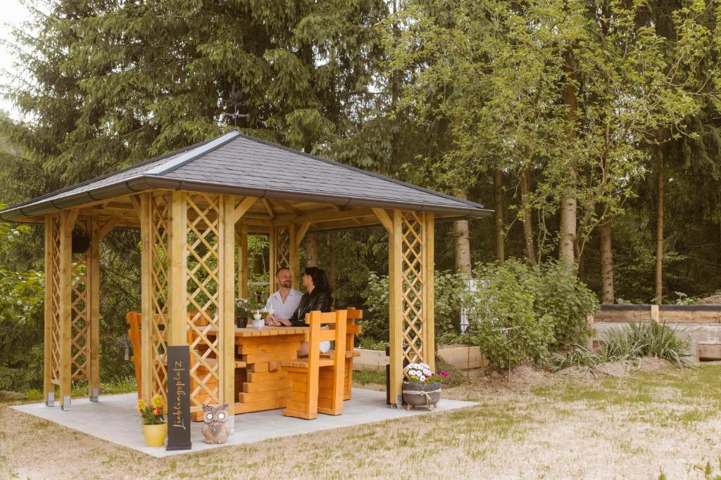 Zahrada ubytování Knappenhof
