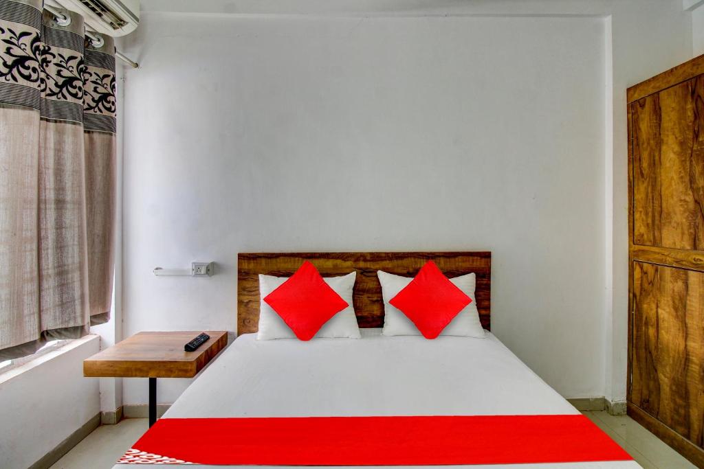 Postel nebo postele na pokoji v ubytování Super Hotel O The Golden Key