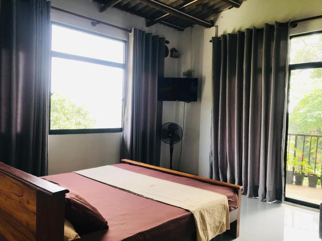 Postel nebo postele na pokoji v ubytování S V homestay