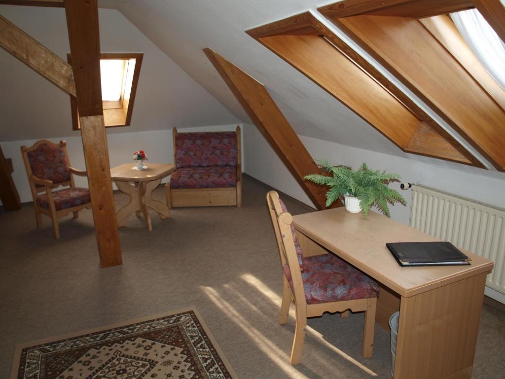 Posezení v ubytování Gasthof zur Schweiz