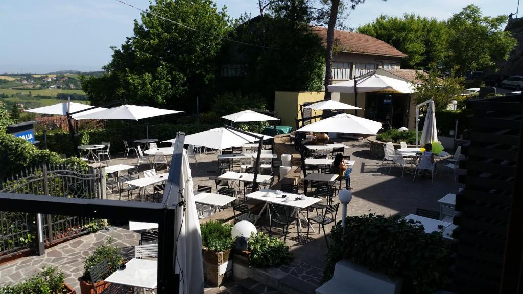 A restaurant or other place to eat at Il borgo